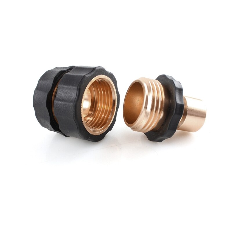 Gardena (39042-M Heavy Duty 4-Piece Premium Metal Quick Connect Garden Hose Starter Set - Quick Connect Water Fittings and Accessories in Seconds. Includes Male and Female Leakproof Gardena (39042-M Heavy Duty 4-Piece Premium Metal Quick Connect Garden Hose Starter Set - Quick Connect Water Fittings and Accessories in Seconds. Includes Male and Female Leakproof