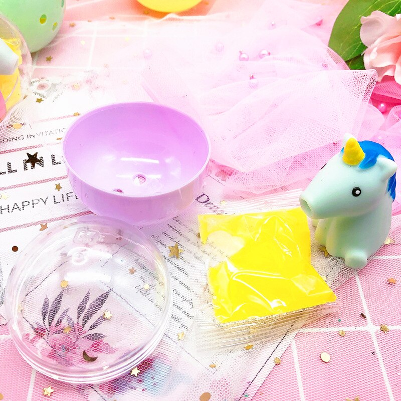 Puzle con forma de unicornio que vomita, juguete antiestrés, juguete para apretar, slime animal, ADHD EDC, juguete de escritorio cinético antiestrés