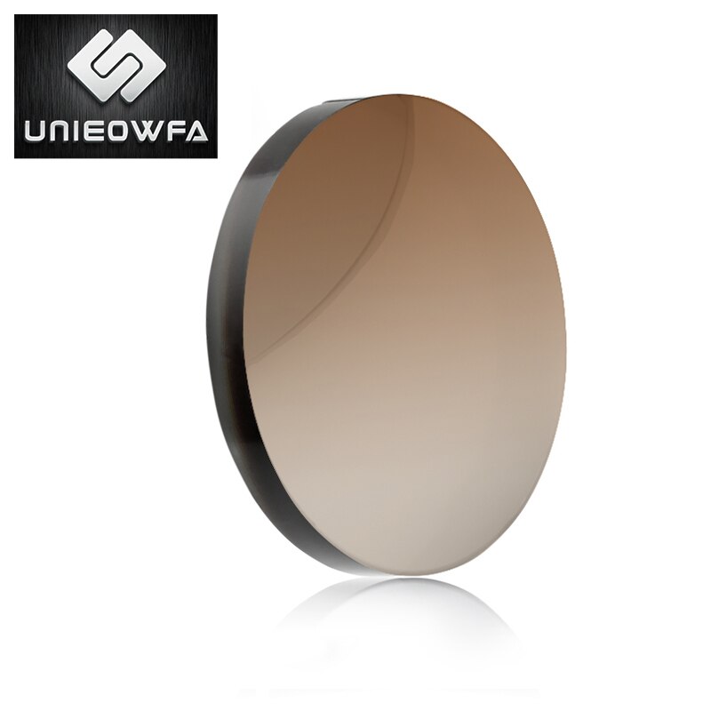 Multifocal Progressive Sunglasses Lens 1.56 1.61 1.67 Optical Prescription Glasses Lens Bifocal Myopia Hyperopia Lens UV400: Gradient Brown / 1.61