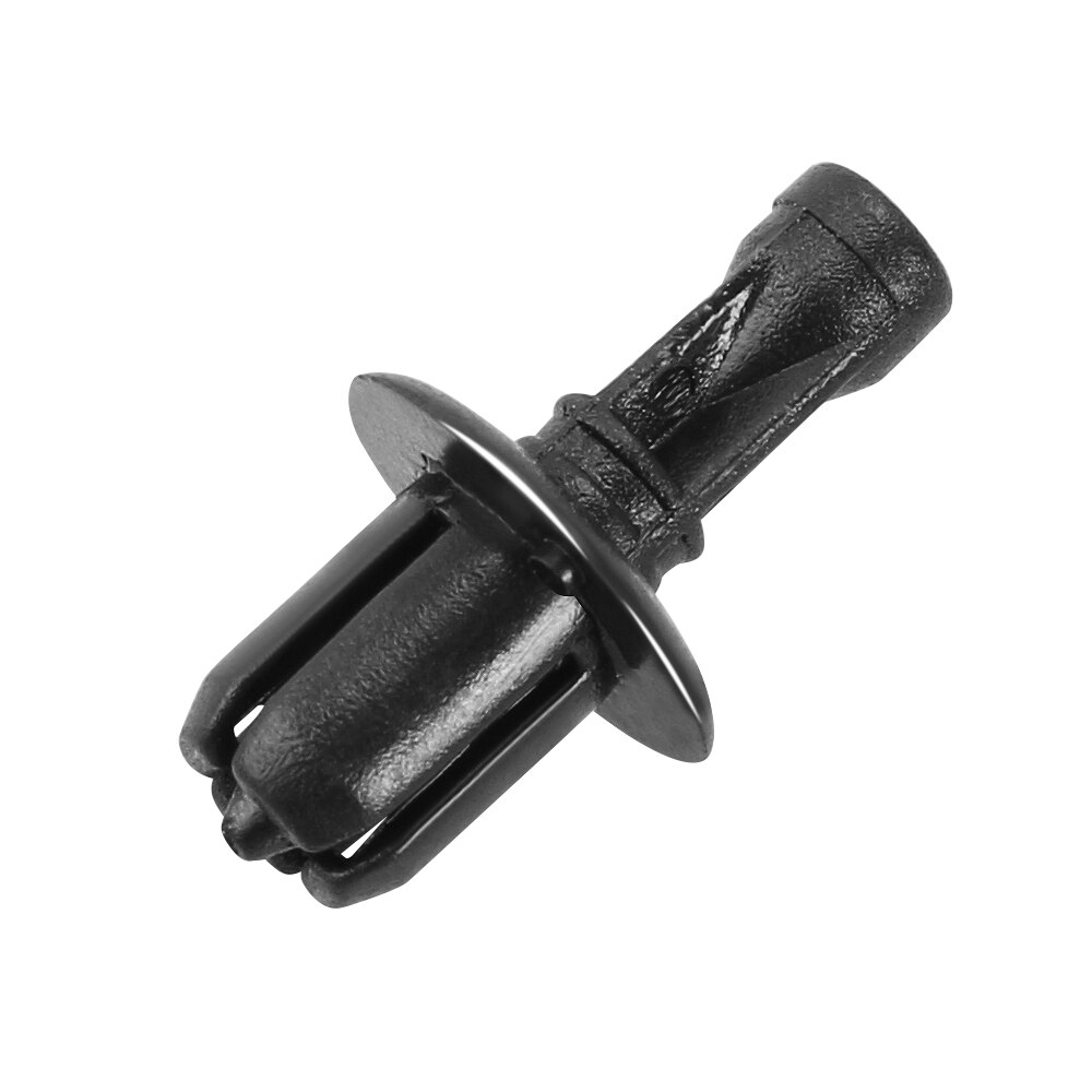 50Pcs 6mm Loch Universal Auto Verkleidung Trim Panel Fastener Clips Kunststoff Nieten Retainer Auto Push-Clips 6mm X 12mm
