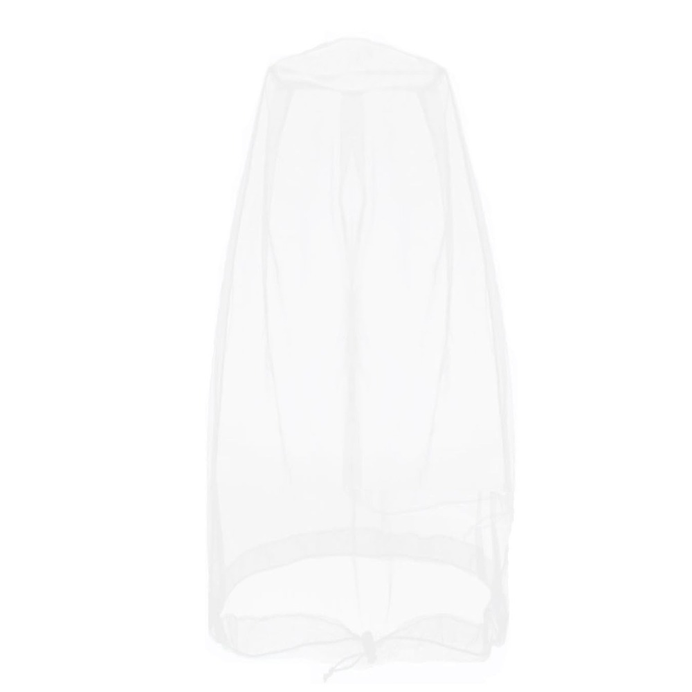 Ademend gaas muggenhoofdnetten Lichtgewicht hoedennet Cover Outdoor Camping Vissen Anti-muggenhoes Insectbestendige hoed: zwart