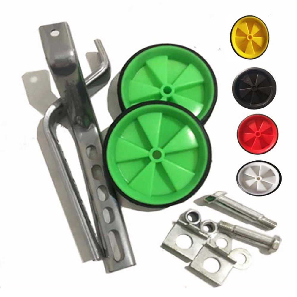 1 juego de ruedas de bicicleta Universal para niños de 12 a 20 pulgadas, piezas de bicicleta para niños, estabilizadores de bicicleta, accesorios auxiliares de equilibrio para ciclismo