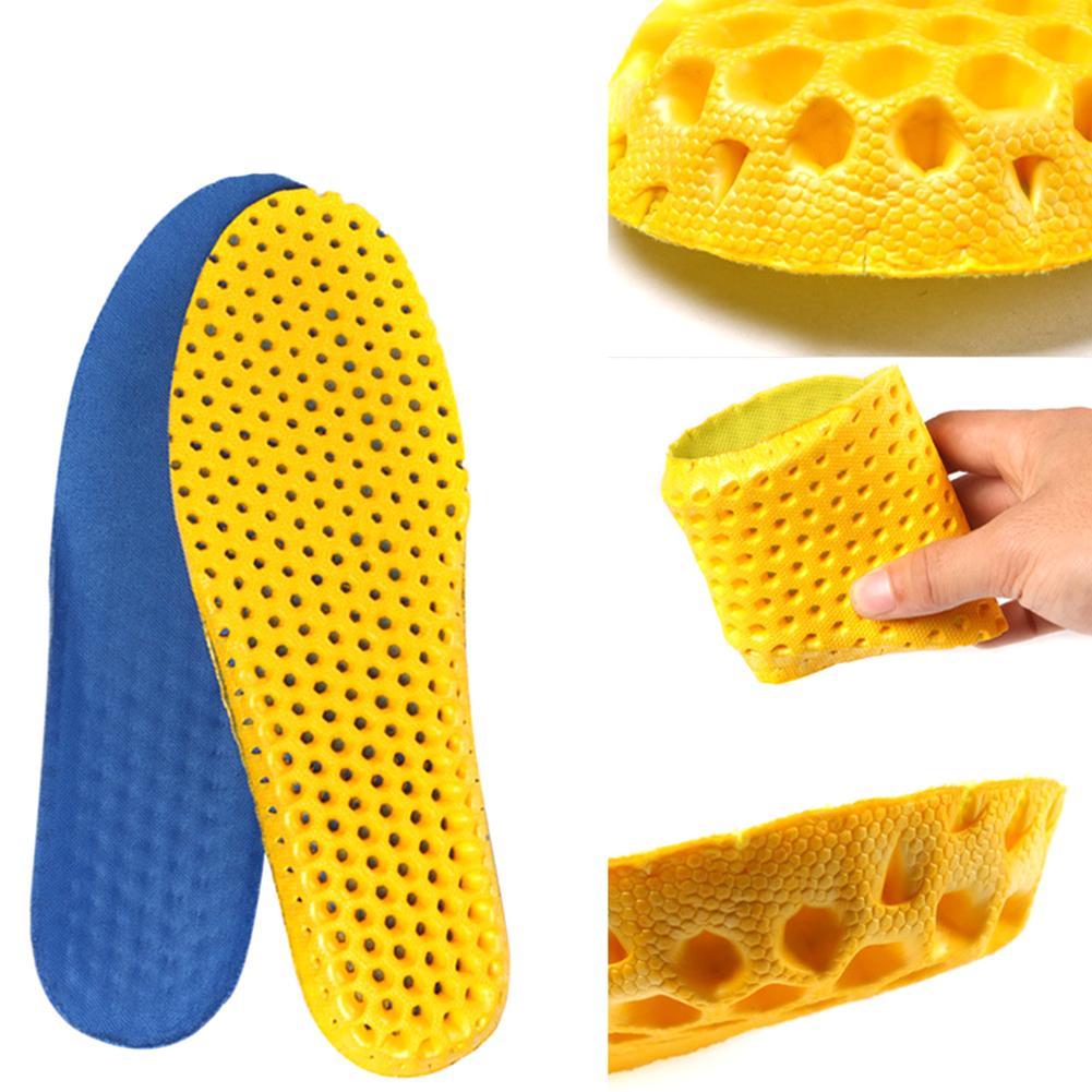Plantillas ortopédicas de espuma viscoelástica para hombre y mujer, accesorios suaves para calzado, almohadillas para los pies, 1 par