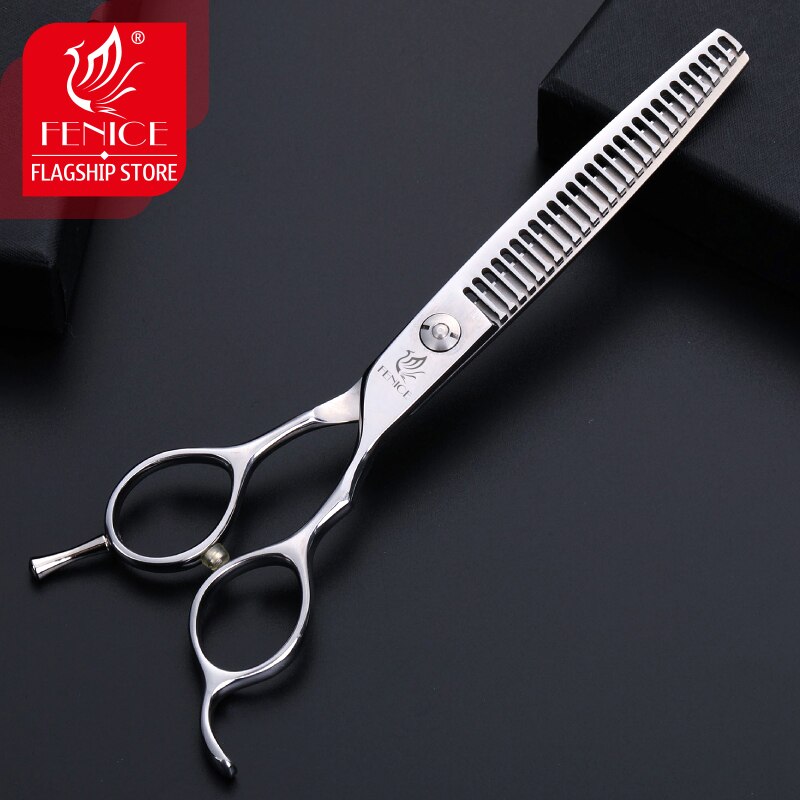 Fenice 6.5 inch Pets Grooming Thinning Scissors Dogs Puppy Hair Styling Cutting Shears