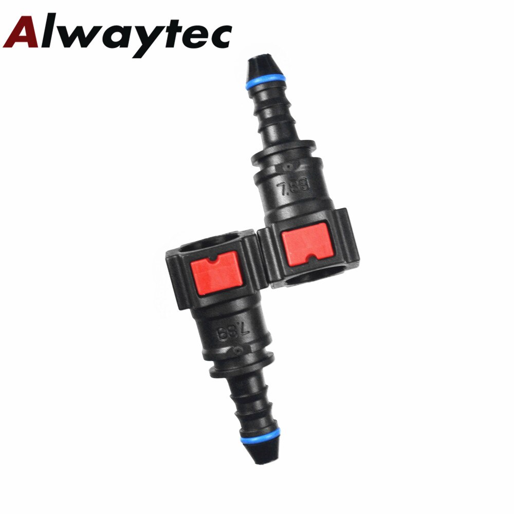 Auto Parts PA12 7.89mm Male Hose Connector 5/16" fuel line adbue connector for Fuel urea system: V3 10PCS PER LOT
