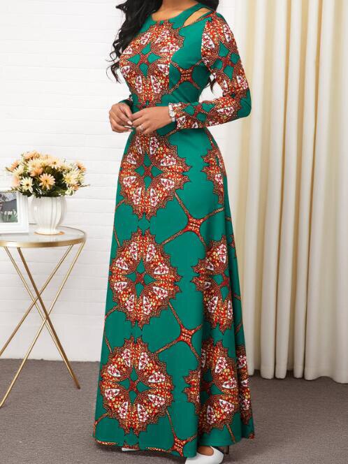 Africano dashiki vestido de impressão maxi vestidos étnicos muçulmanos abaya bazin robe vestidos áfrica longo riche senhora tradicional hipster islâmico