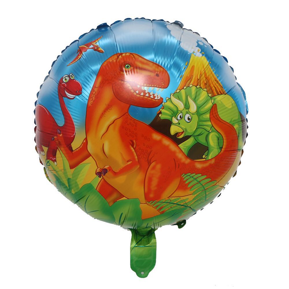 1pc Large 4D Walking Dinosaur Foil Balloons Boys Animal Balloons Children Dinosaur Birthday Party Jurassic World Decor Balloon: 6