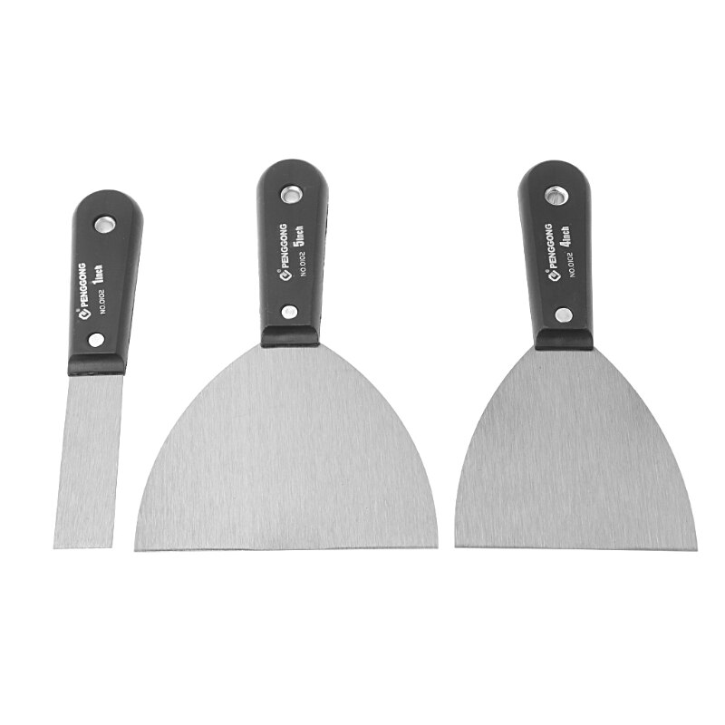 7 Stuks Schraper Set Stopverf Mes 1 "-5" Met Tool Opbergtas Voor Vloer Muur Schrapen Bouw gereedschap
