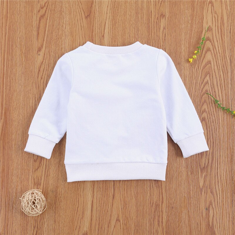Herfst Baby Baby Meisjes Sweatshirts Brief Luipaard Print Lange Mouwen Trui Katoenen Tops Lente Outfits Voor Dailywear