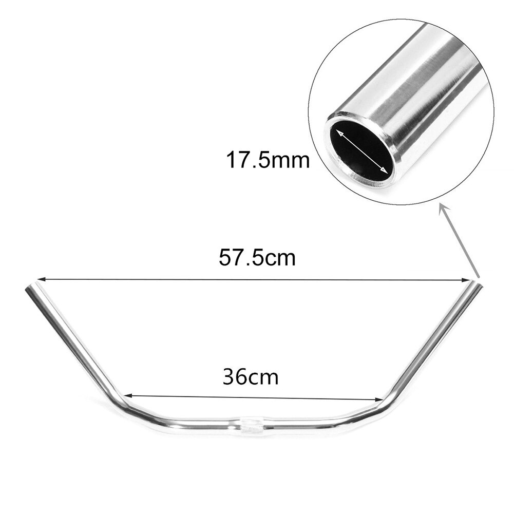 25.4mm styre i aluminiumslegering for reservedeler til terrengsykkel for terrengsykkel