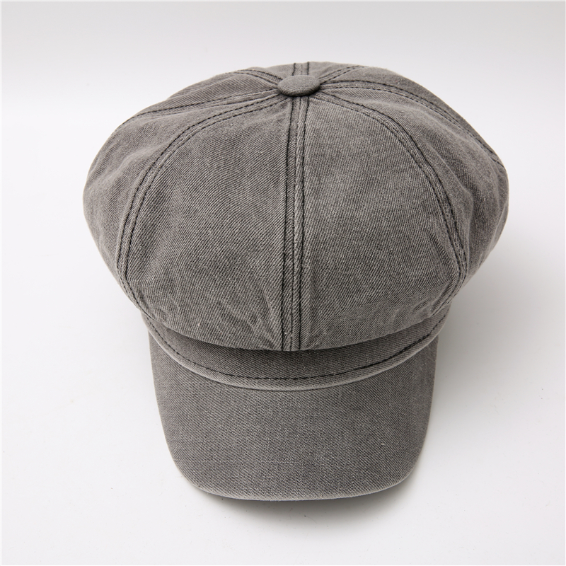 Autumn Winter Hats for Women Solid Plain Octagonal Newsboy Cap Men Ladies Casual Wool Hat Winter Beret Women Painter Cap