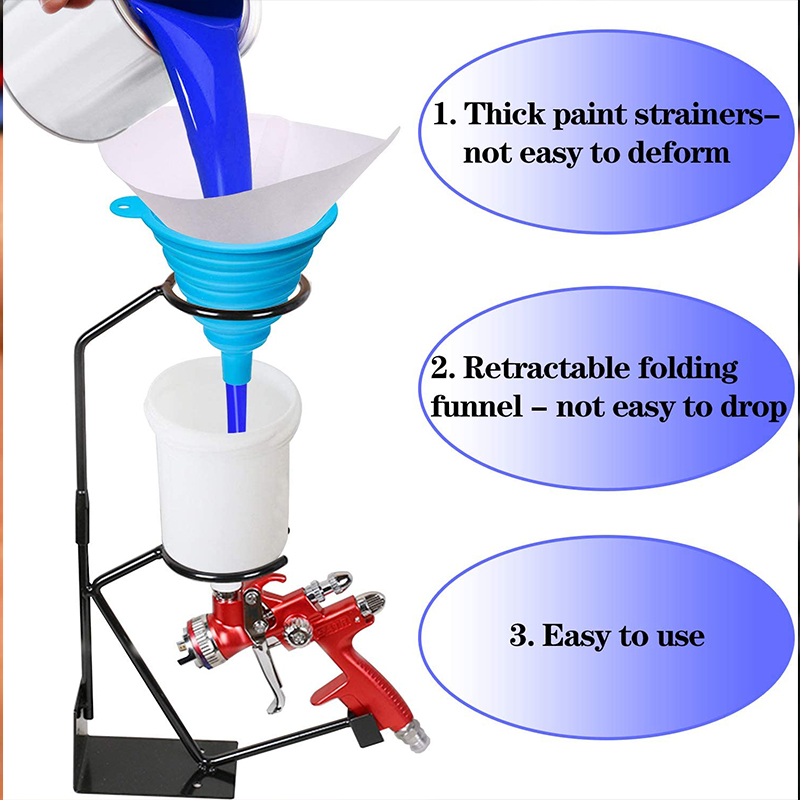 Papier filtre à peinture jetable, 10/20/30/60 pièces, tasse de purification, entonnoir 100 maillons, peinture conique, maille filtrante, papier micron en Nylon