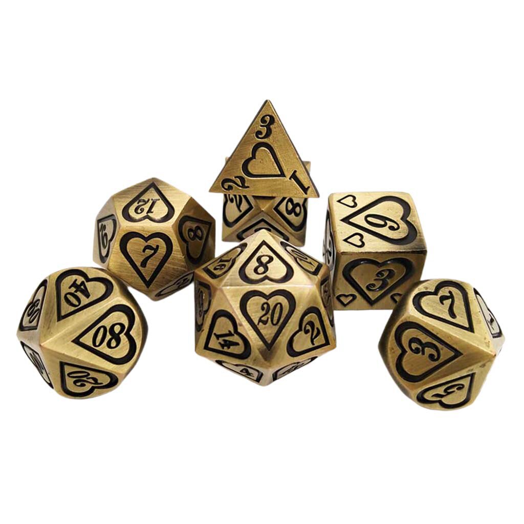 7Pcs Polyhedrale Dobbelstenen Set Voor Mtg Dnd Trpg Rollenspel Board Game Rekwisieten Levert D4 D6 D8 D10 D12 d20Multi Side Dobbelstenen: Style 3
