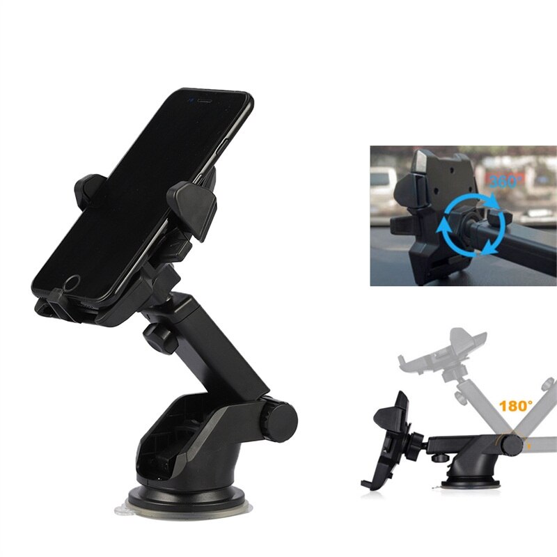 Car Phone Mount Bracket Holder Universal Extensible Long Arm Windshield mobile Cellphone for your mobile phone Stand