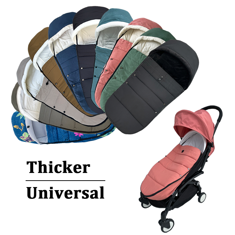 Universele kinderwagens Voetenzak, kinderwagenaccessoire Compatibel met Babyzen YOYO, YOYO2 en YOYO3 kinderwagens - Zachte voering en stof
