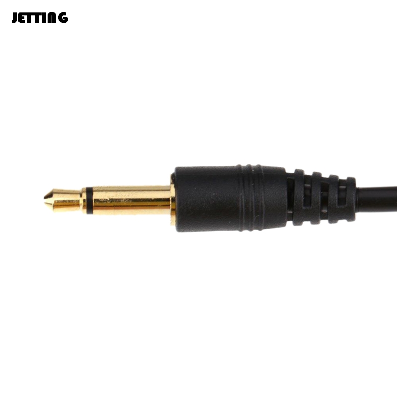 Til trigger studie lys kamera blitz tilbehør 3.5mm til han pc flash sync kabel skrue lås