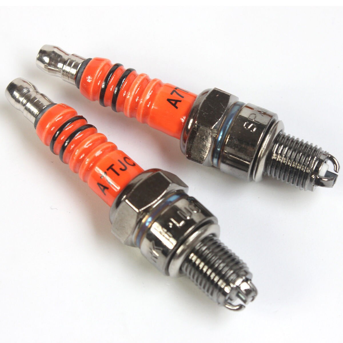 3 kpl  a7 tjc sytytystulppa  gy6 50-125cc mopo skootteri atv neloset 3 elektrodin