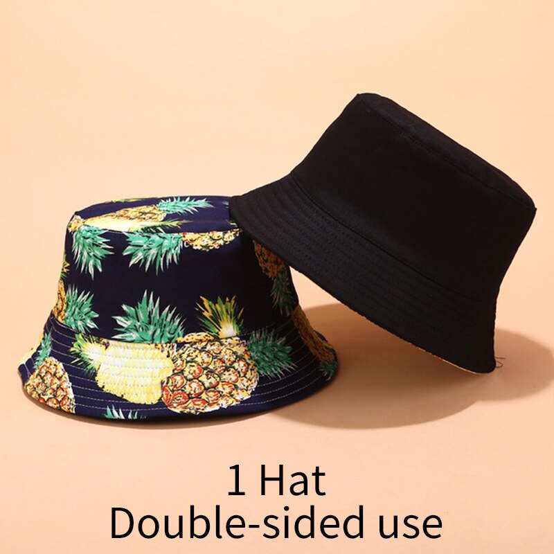 Chapeaux de soleil pour femmes | Chapeau à motifs de fruits tropicaux imprimés pour femmes, chapeau de Sport de plein air, chapeau avec nœud de pêcheur décontracté: 011