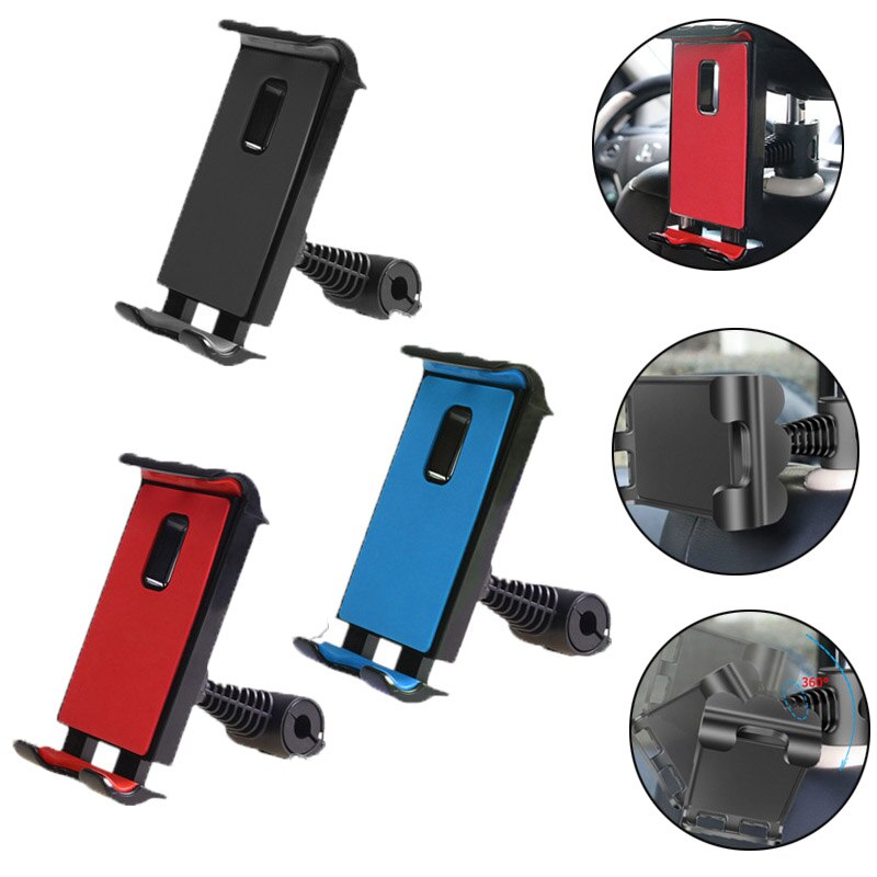 3 colori Auto Tablet Holder Rettangolare Auto Supp... – Grandado