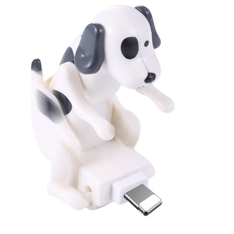 Cavo di ricarica per cani canaglia per IOS tipo-c cavo telefonico USB cavo per caricabatterie per cani cavo per IPhone/Xiaomi cavo dati 1.2m: Type-A-White