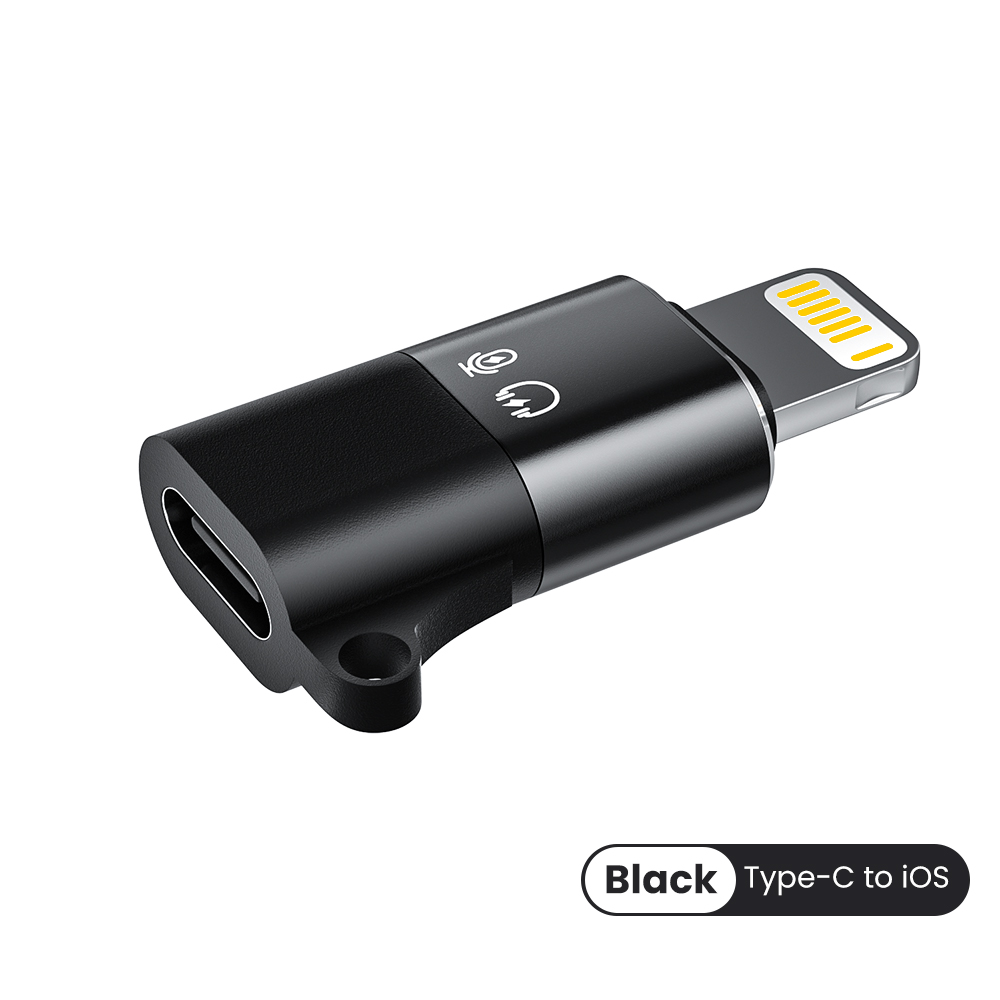 Adattatore Otg USB tipo C a 8 pin per Iphone 13 12 11 Pro Max Xr Convertitore cavo dati di ricarica rapida per auricolare U Disco USB C OTG: BIANCO