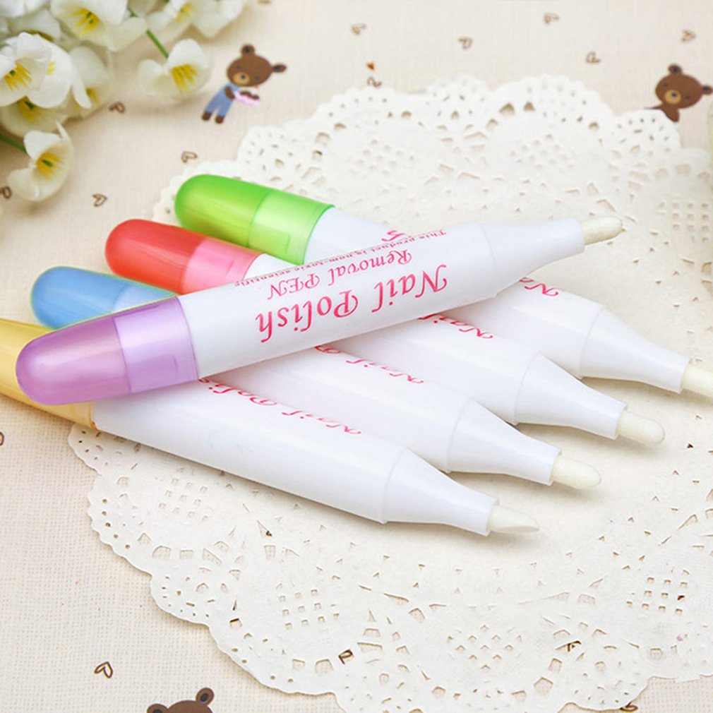 Nail Art Polish Remover Pen Corrector Cleaner Correct Tool Manicure Mistakes Tool Nail Art Equipment