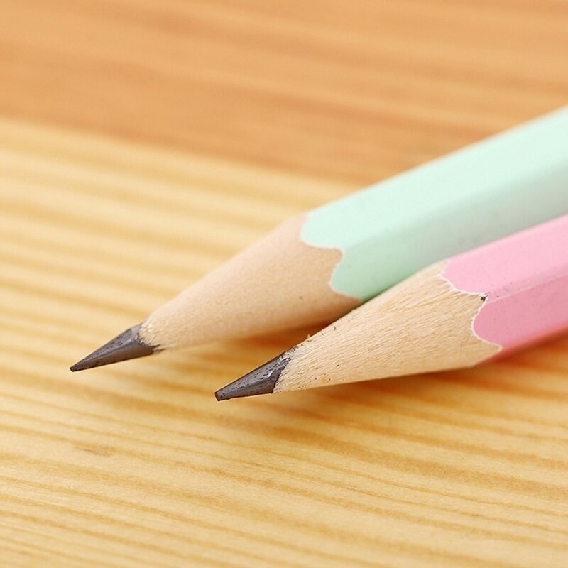 50 Pcs/Set Standard Pencil HB Office & School supplies cute simple pencils for drawing