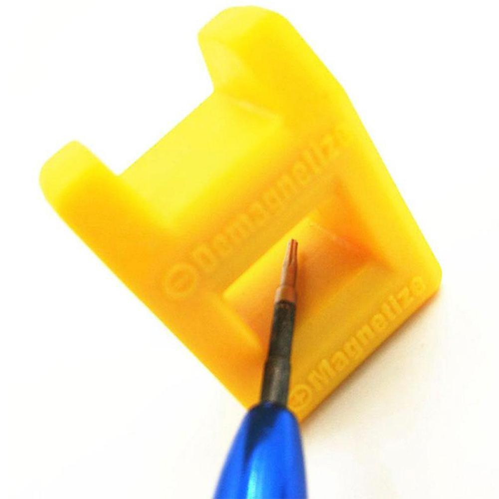 1 pçs mini 2 em 1 magnetizador desmagnetizador ferramenta chave de fenda alta qualidade cores magnéticas ferramenta casa desmagnetizador mão 4 o8m5