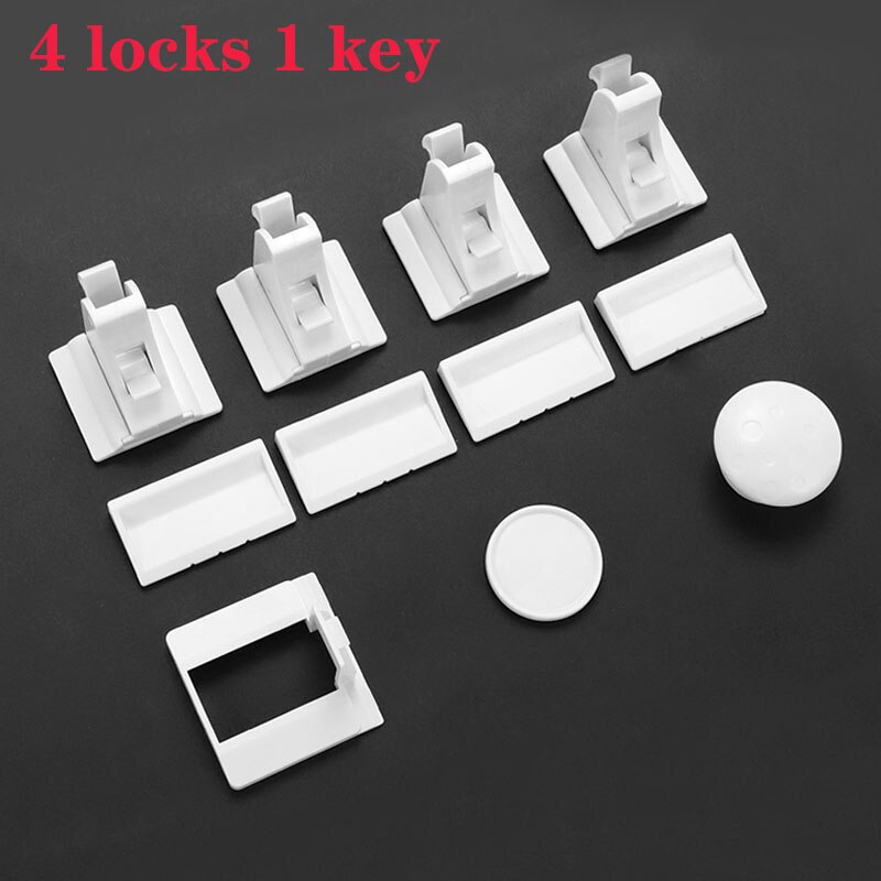 Safety Magnetic Child Lock Children Protection Baby Lock Drawer Latch Cabinet Door Lock Limiter Children Security Locks: A