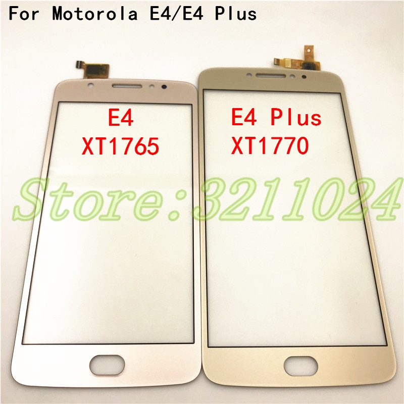 100% Tested For Motorola Moto E4 Plus XT1770 XT1773 Touch Screen Sensor Digitizer Glass Panel parts For Moto E4 XT1762 XT1766