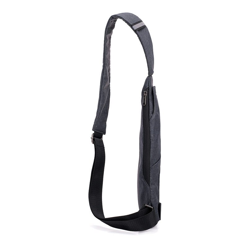 Masculino anti-roubo bagpack homem estilingue um ombro saco menino à prova dwaterproof água viagem pequeno peito saco fino mini crossbody saco azul