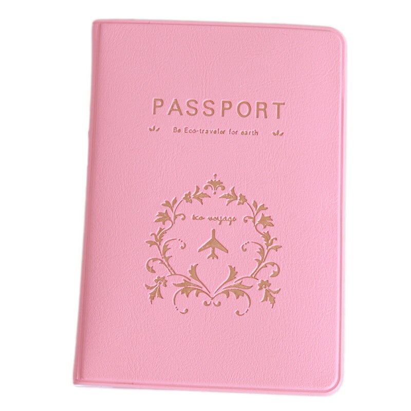 Couverture de passeport de voyage pour homme et femme, porte-cartes, porte-Documents