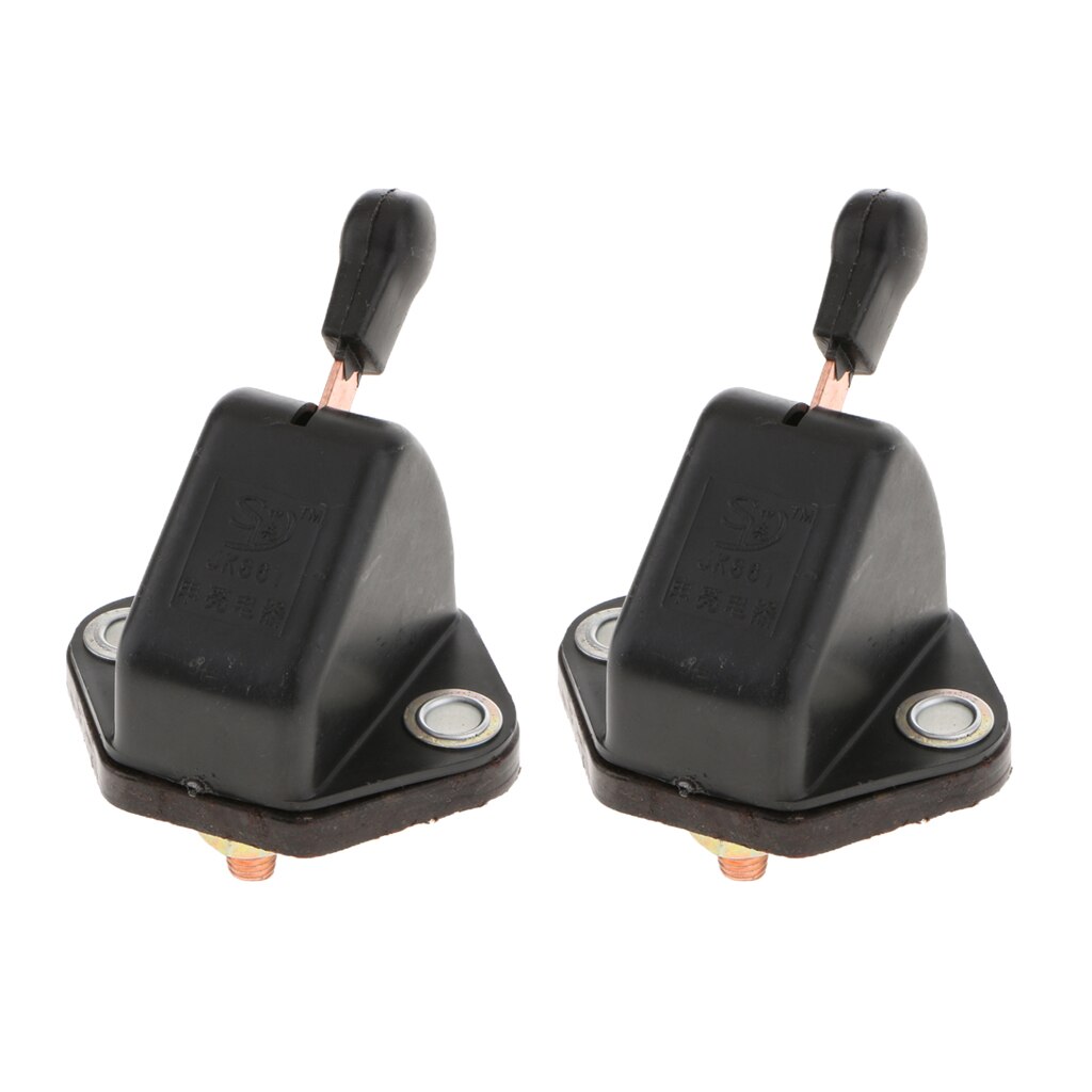 2X Car Main Master Battery Disconnect Isolator Car Power Kill Switch 12V
