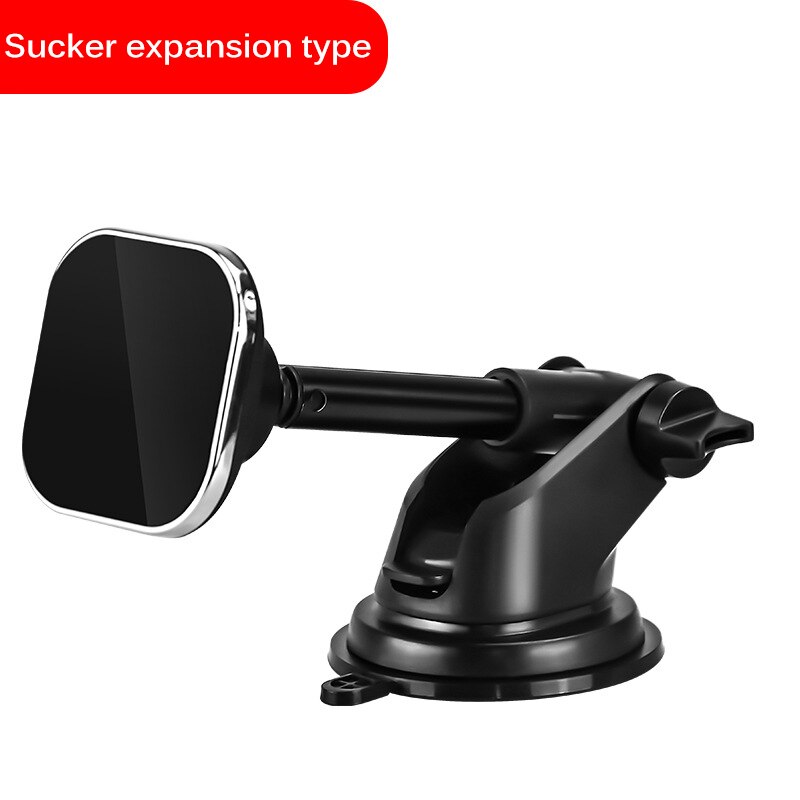 Draaibare Telescopische Magneet Magnetische Mobiele Telefoon Houder Zuig Voor Smartphone Telefoon Bedrijf Cars Automobiles Verstelbare Rack: Sucker