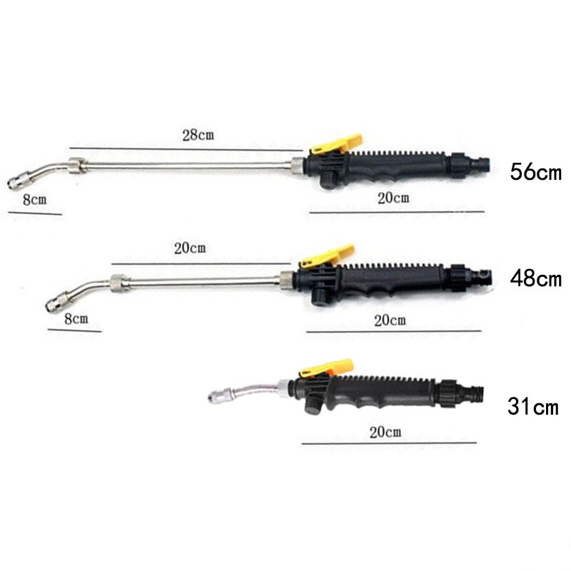Hogedrukreiniger voor metaal, waterpistool, hogedrukpistool, autowasstraat, tuinslang, waterstraal, autowasstraat