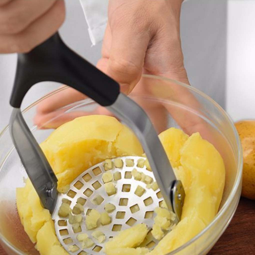 Aardappelstamper Rvs Aardappel Rijst Groente Fruit Knoflook Smasher Eten Pers Smash Tool Geperst Aardappel Stamper Tool