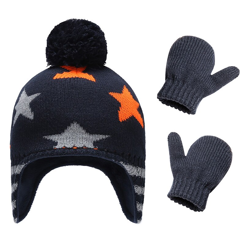 Set Invernale Per Bambini: Cappello Con Pon Pon, Sciarpa Morbida E Guanti - Perfetto Per Neve E Gioco (2-8 Anni)