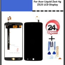 Originele Lcd Voor 5.0 "Acer Liquid Zest Z525 Z528 T06 T07 15-22251-60561 Lcd-scherm + touch Panel Digitizer Met Tool
