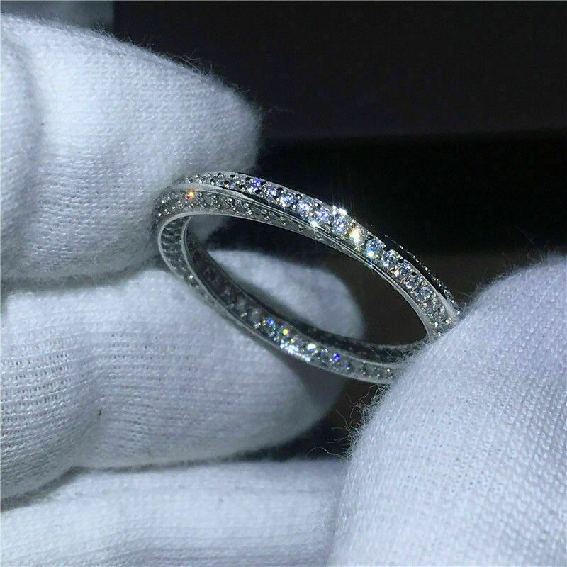 Simple Micro Pave Crystal Wave Ring Geometric finger Ring For Women Wedding Engagement Luxury Jewelry Anti Allergy