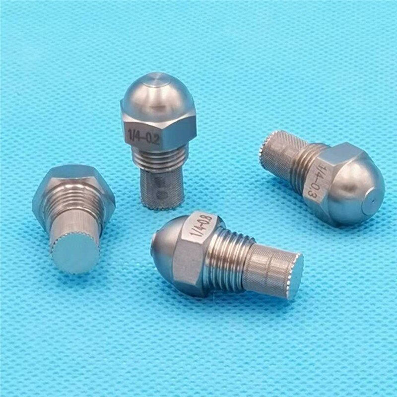 1/4 inch brandstof afval brander olie nozzle, olie verstuiver nozzle, brandstof injector, boiler olie nozzle, lage druk fijne mist verneveling nozzle