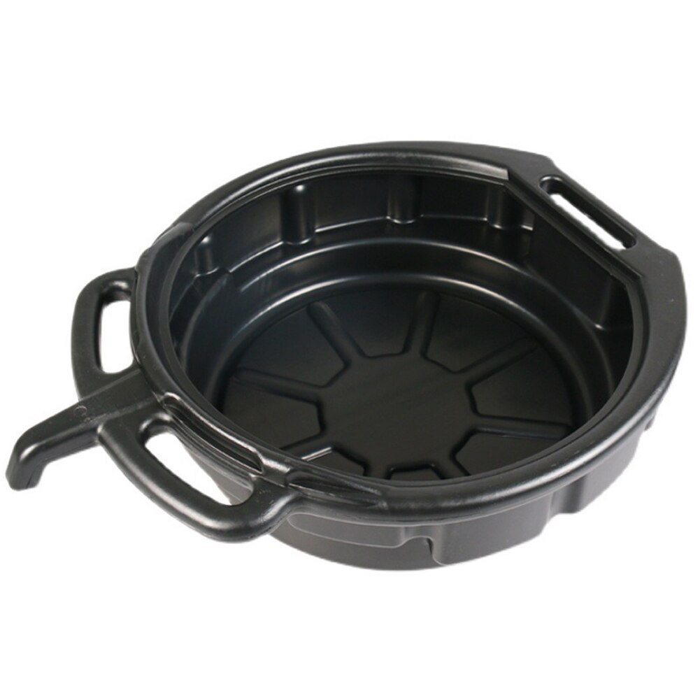 10L Oil Drain Pan Waste Engine Oil Collector Tank with Handle Oil Drip Tray Garage Car Repair Tool for Daily Fuel Oil Change