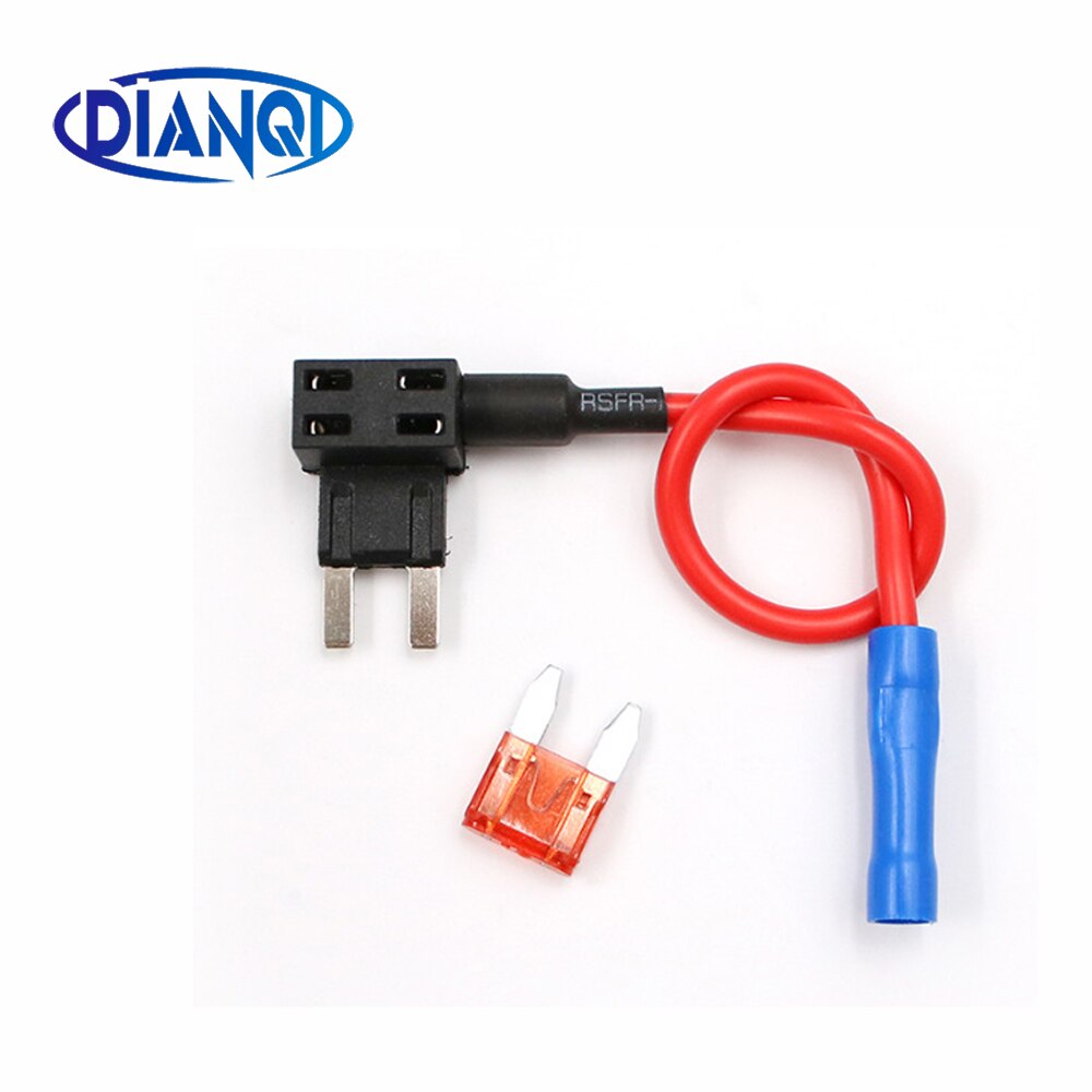 12V24V fuse holder external line wire connector mini standard ATM APM blade car fuse