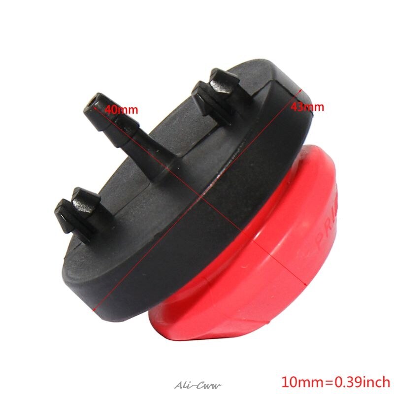 5 pièces en caoutchouc plastique souffleuse à neige carburateur amorce ampoule pour Troy Bilt artisan #751-10639 951-10639 TECUMSEH AV520 570682A