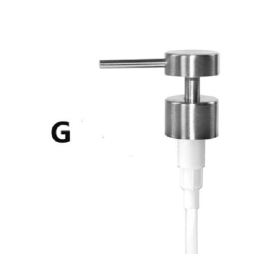 Bomba de sabão líquido para substituição, tubo multifuncional de dispensador de loção para casa, hotel e banheiro, acessórios com tubo de extensão: G