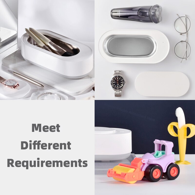 Multifunction USB Ultrasonic Cleaner Jewelry Cleaner Mini Washing Machine For Home Travel Bubble Cleaning Glasses Tools Deep