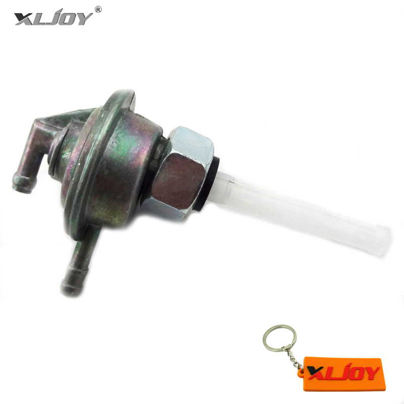 XLJOY Gas Fuel Tap Valve Benzinekraan Voor Chinese GY6 Bromfiets Scooter ATV Roketa Znen Jonway Quad Buggy Go Kart Motorfiets motocross