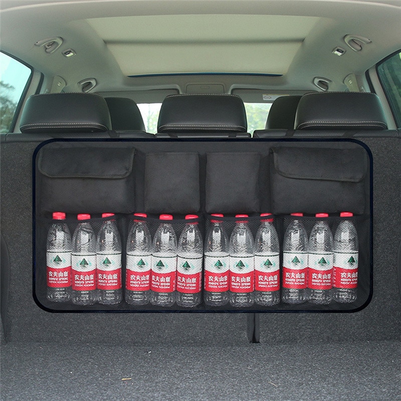 Nyeste bilsæde rygsæk bilsæde opbevaringspose hængende taske bagagerum organisator vandflaske opbevaringspose multifunktions opbevaringsboks