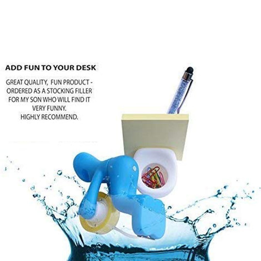 Tape Dispenser and Supply Station Funny Accessory for Office Home or School Adhesive Tape Holder Cool