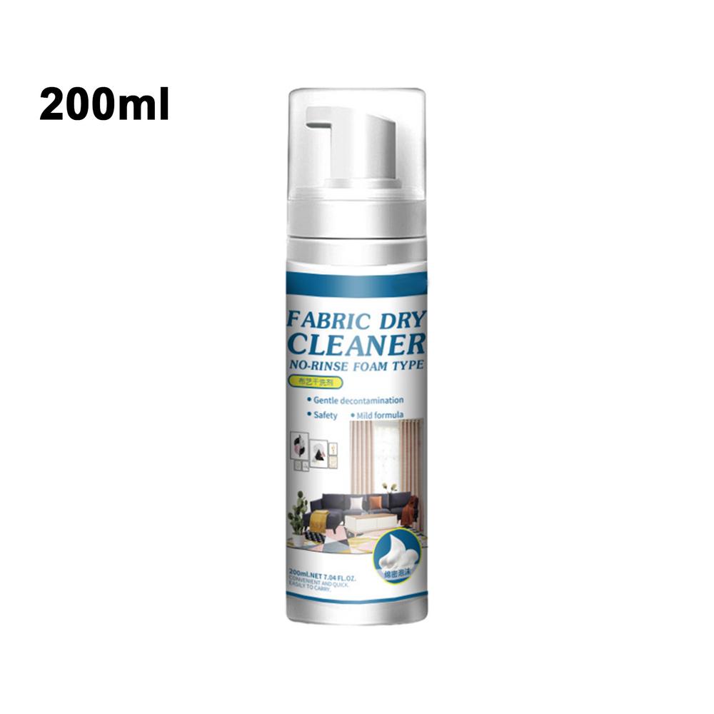 Stofreiniger Schuim Krachtige Vlek-En Vuileliminator Voor Bekleding En Stof 200Ml Multifunctioneel Tapijtreinigingsschuim: Default Title