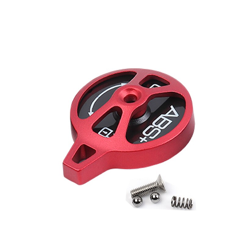 Ztto mtb cykel affjedring mountain bike luft gas shcrader amerikansk ventilhætter cykel suspension gaffel cykel forgaffel dele: 1 stk rød
